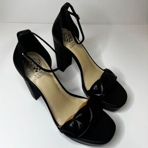 Vince Camuto Black Mahgs Platform Stiletto Heels with Pointed Toe NWT